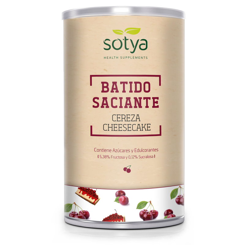 Batido saciante cereza cheesecake sotya 550g