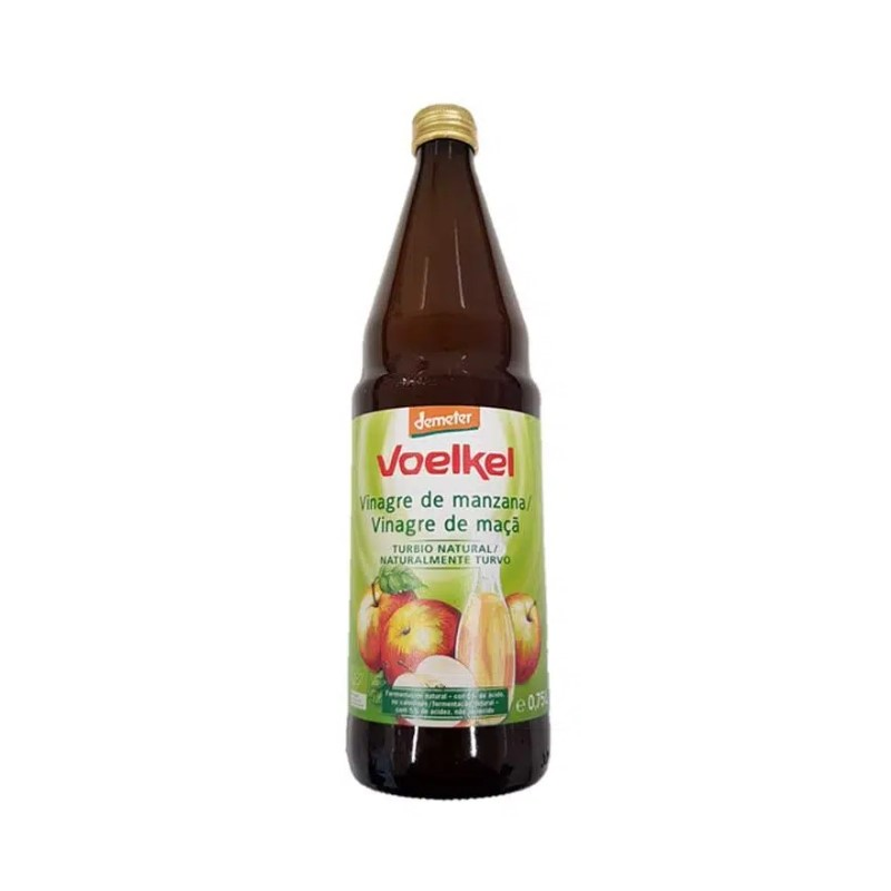 Vinagre manzana sin filtrar bio voelkel 750ml