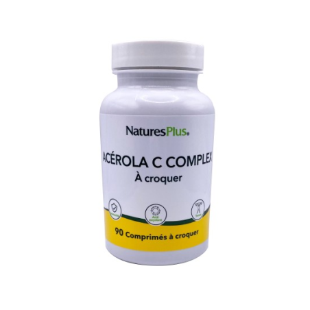 Acerola-c 250mg vitamin c 90tb natures plus