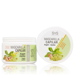 Mascarilla capilar argan jojoba sys 250ml