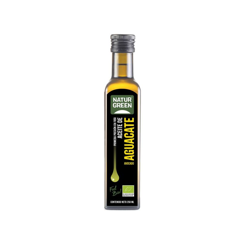 Aceite aguacate bio naturgreen 250ml