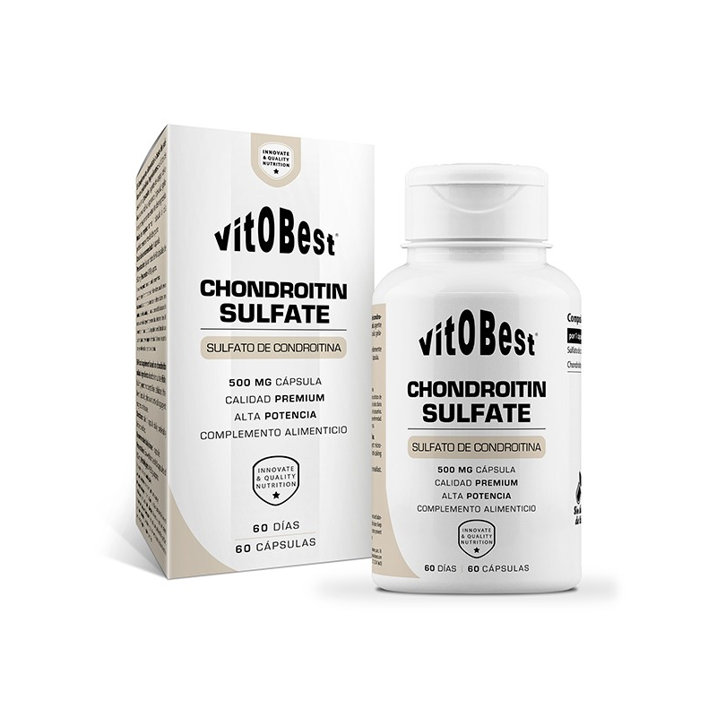 Sulfato condroitina 60cap 500mg vitobest