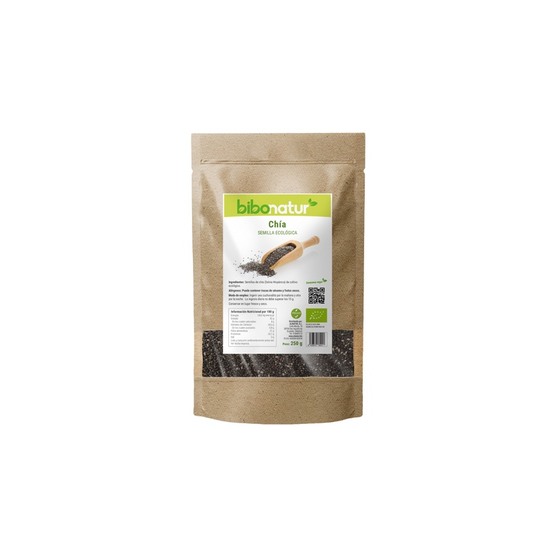 Semillas chia bio bibonatur 250g