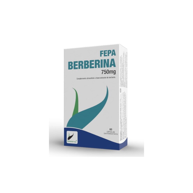 Fepa berberina 750mg 60cap fepadiet