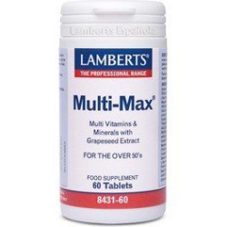 Multi-max 60 tablet.formula mayores 50+  lamberts
