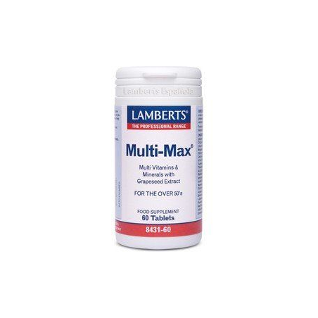 Multi-max 60 tablet.formula mayores 50+  lamberts