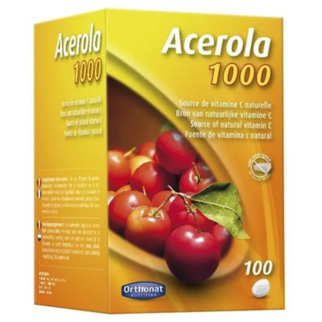 Acerola 1000mg 100 comprimidos orthonat
