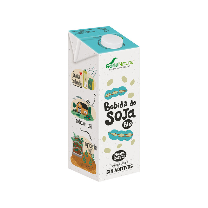 Bebida de soja bio 1l soria natural