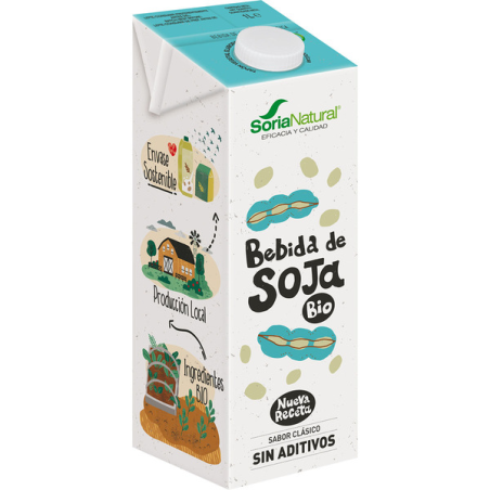 Bebida de soja bio 1l soria natural