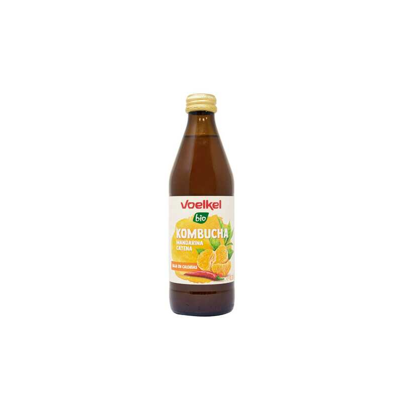 Kombucha mandarina cayena voelkel bio 330ml