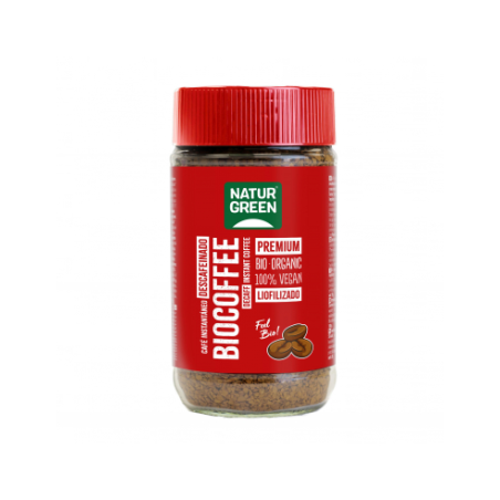 Biocoffee cafe instantaneo descafeinado naturgreen