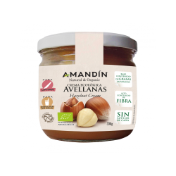Crema avellanas 330g amandin