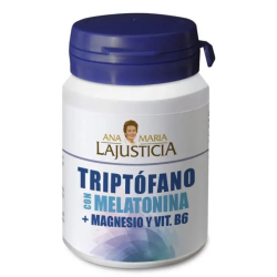 Triptofano+mag+melatonina+ b6 60comp amj