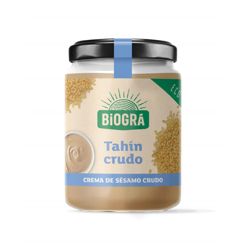 Tahin crudo 400gr biogra