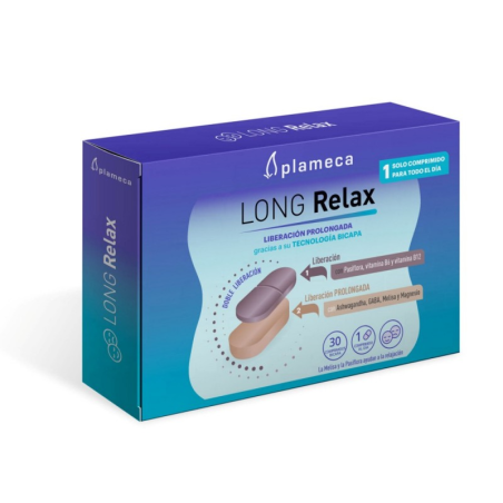 Long relax plameca 30 comprimidos bicapa