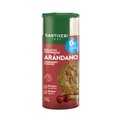 Galletas digestive tubo arandano s/a 190g santiver