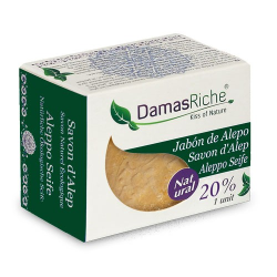 Jabon de alepo 20% damas riche 200g