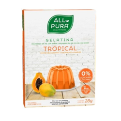 Allpura gelatina tropical 28g 0%azucar dietmed