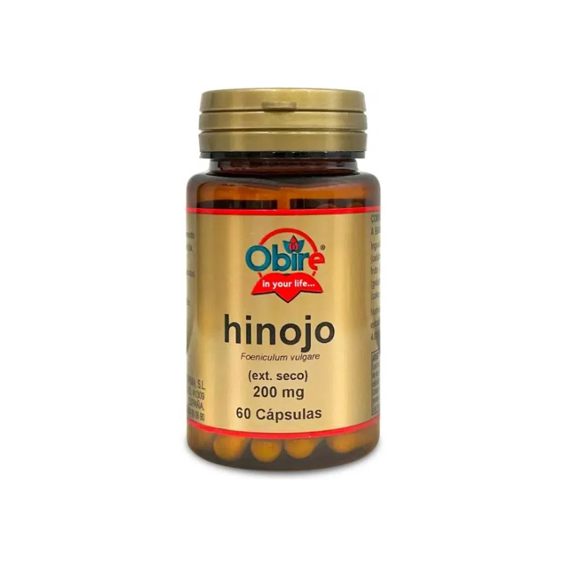 Hinojo extracto seco 200mg obire 60cap