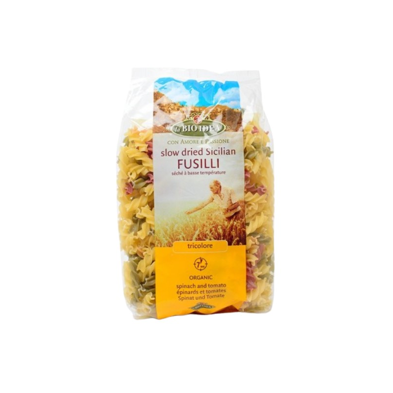 Espiral tricolor 500g bio idea