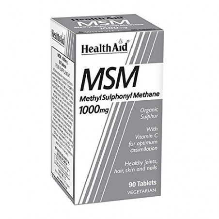 Msm 1000mg 90comp health aid