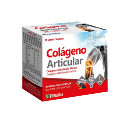 Colageno articular zentrum 20 sobres frutos bosque