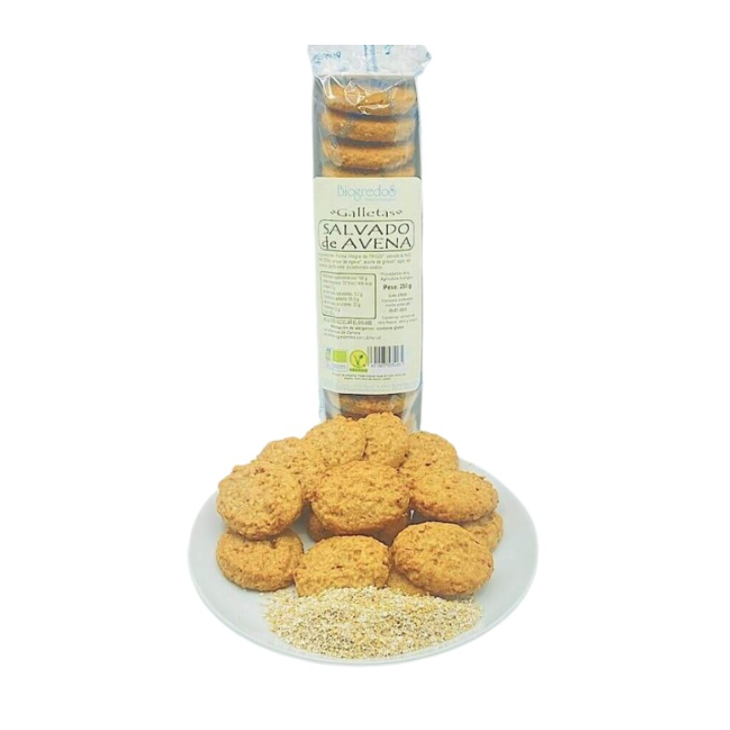 Galletas salvado de avena