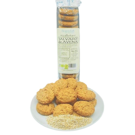 Galletas salvado de avena