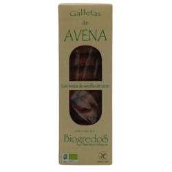 Galletas avena c/trozos cacao 200g biogredos