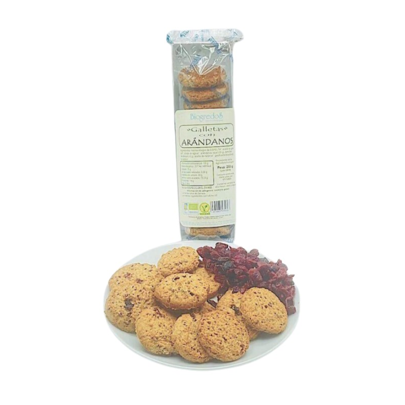 Galletas arandanos 200gr