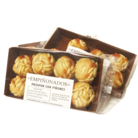Empiñonados mazapan con piñones 150gr bio biogredo