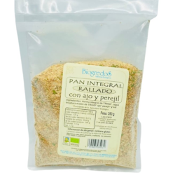 Pan rallado integral ajo perejil 250g biogredos