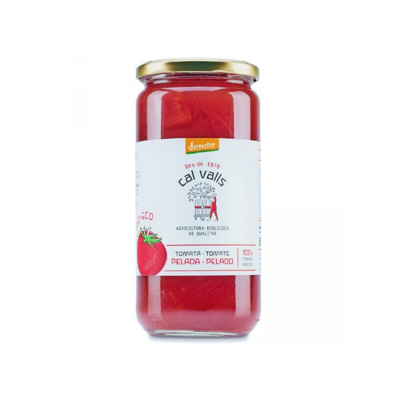 Tomate pelado 720ml. demeter