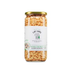 Alubias blancas cocidas 720g c/v