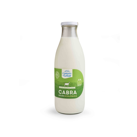 Leche cabra semi desnatada bio 1lcantero de letur