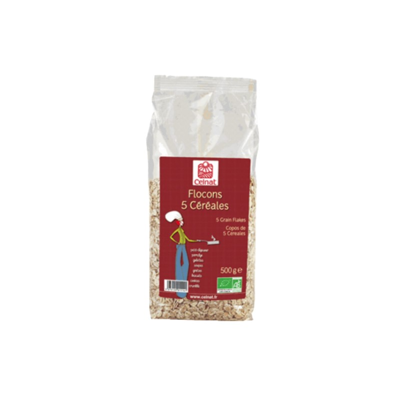 Copos 5 cereales 500g celnat