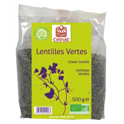 Lentejas verdes 500gr celnat