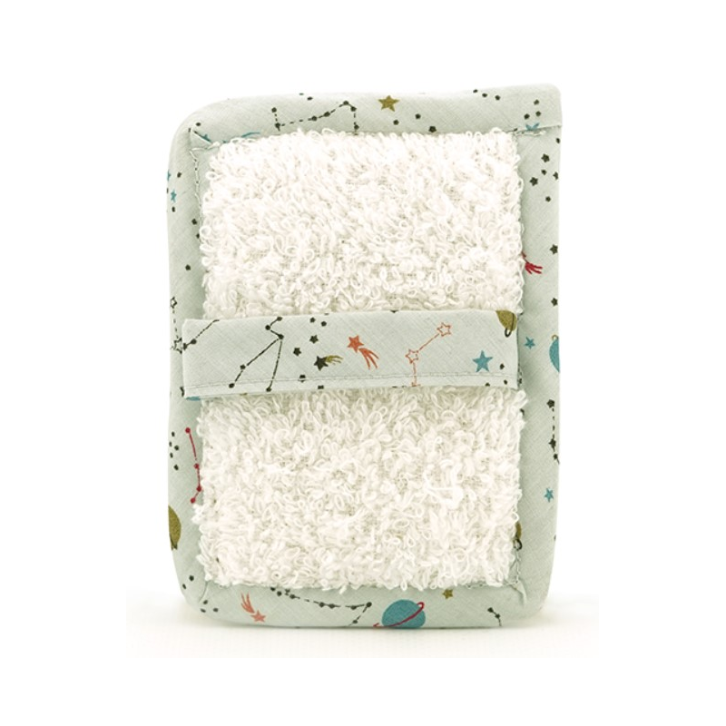 Esveva luffa manopla pequeña 11 x 8 x 2 cm