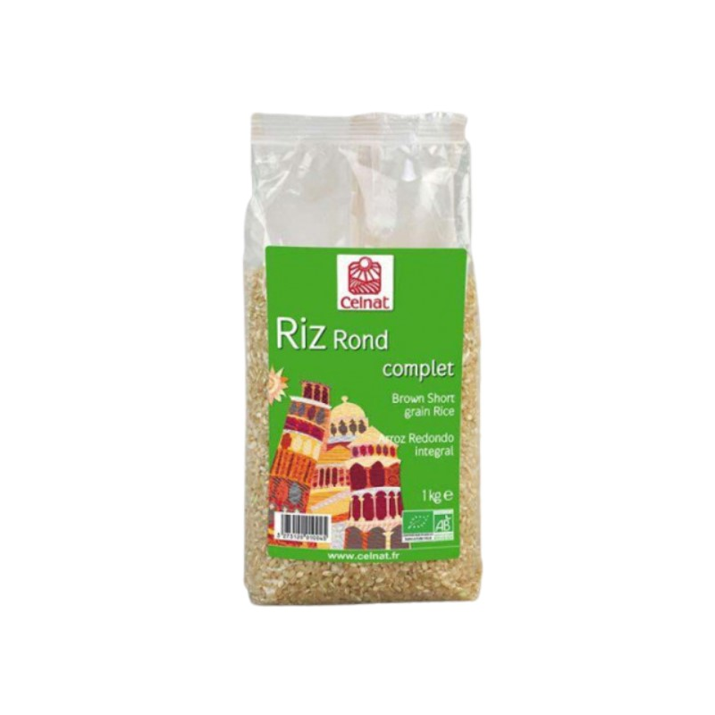 Arroz redondo integral 1k celnat
