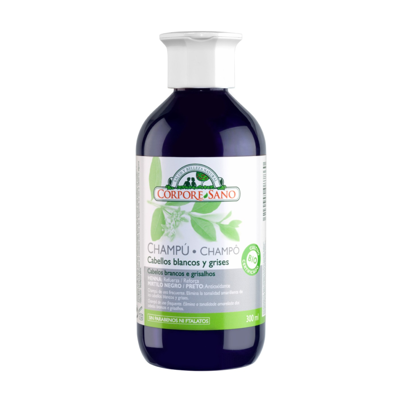 Champu cab.blancos (mirtilo)300ml corpore