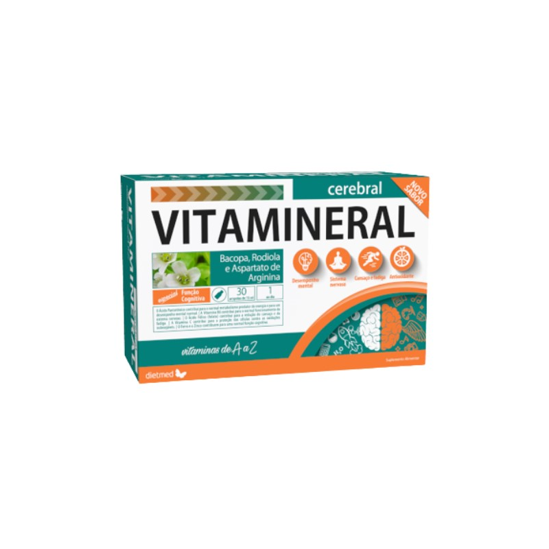 Vitamineral cerebral 30x15ml ampollas dietmed
