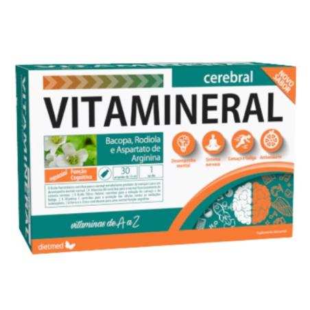 Vitamineral cerebral 30x15ml ampollas dietmed