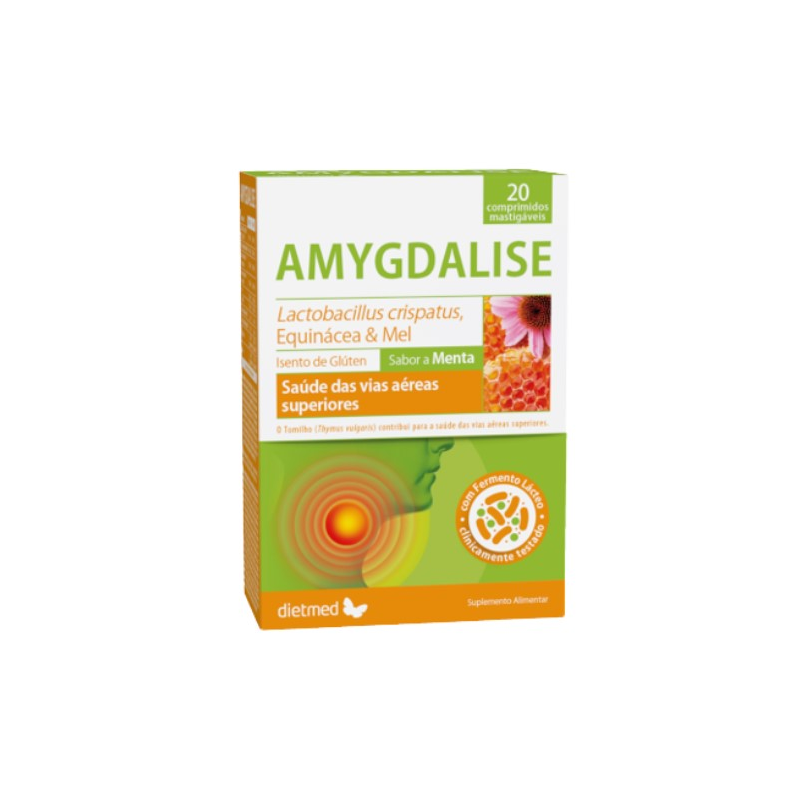 Amigdalise 20comp masticable dietmed