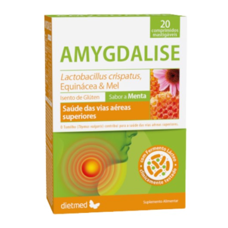 Amigdalise 20comp masticable dietmed