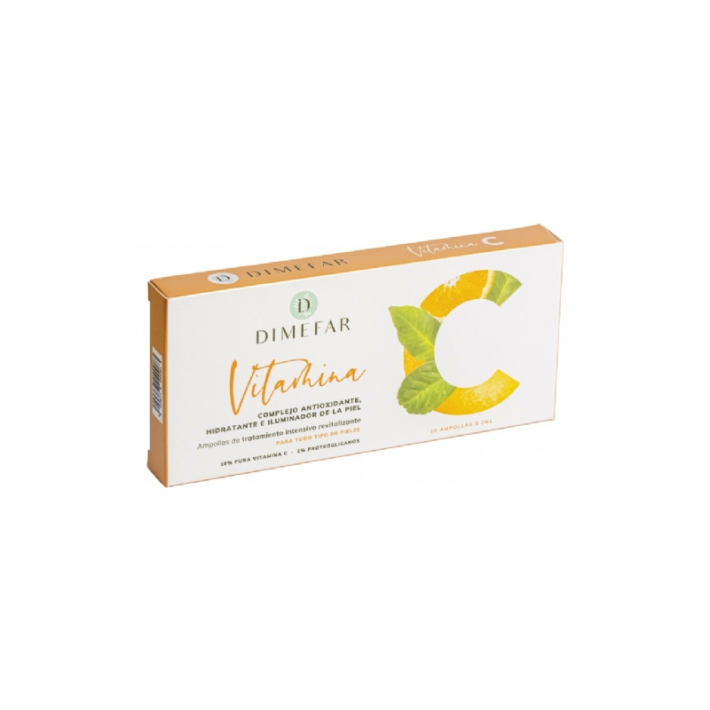 Vitamina c 10ampollas dimefar