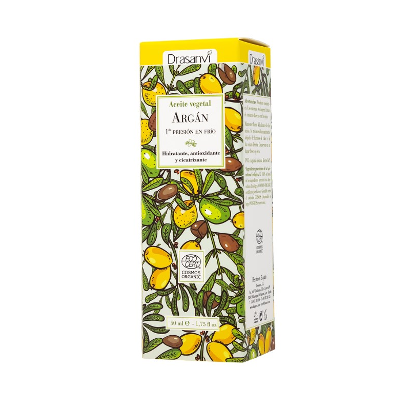 Aceite argan 50ml bio dransavi