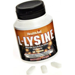 L-lisina 500mg 60tab health ai