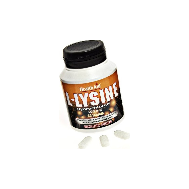 L-lisina 500mg 60tab health ai