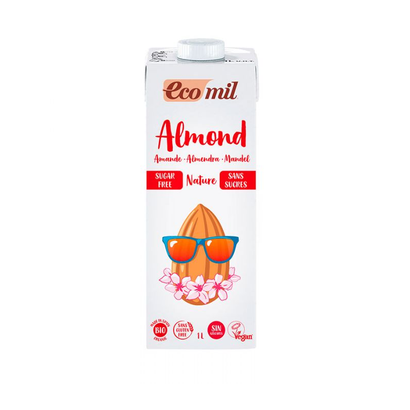 Ecomil almendra nature s/g s/a vg.bio1l bl.nutriop