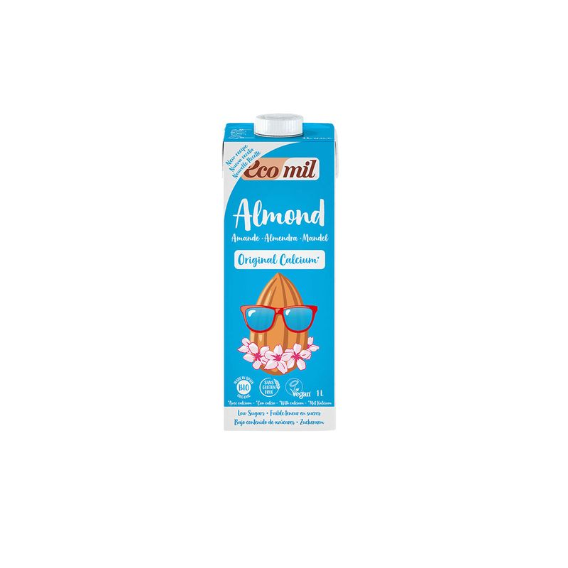 Ecomil almendra+ca original s/g veg.bio1l nutriops